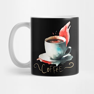 Coffee Watercolor Cup Mug